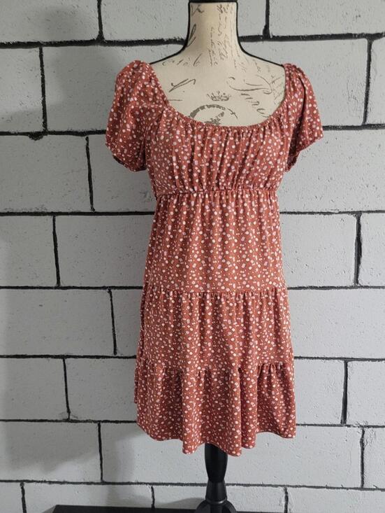 Hollister Dresses & Skirts - BUNDLE SALE!  Hollister Blush Red Floral Baby Doll Dress Sz S